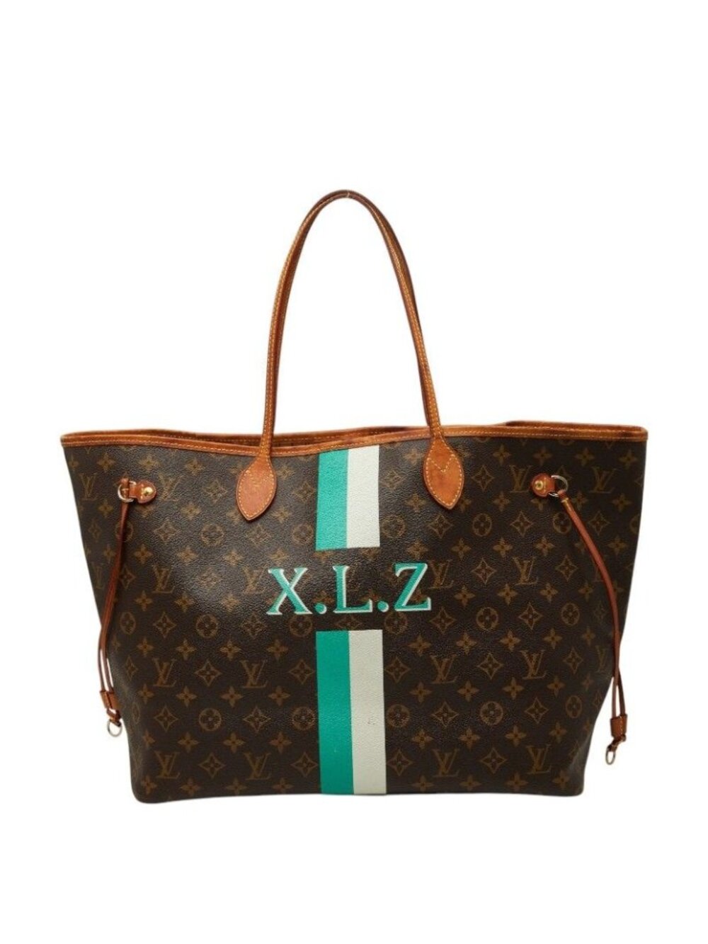 Louis Vuitton Monogram My LV Heritage Neverfull GM Tote Shoulder Bag Brown